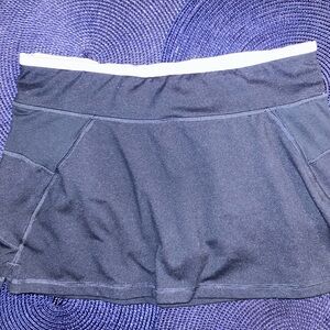 Adidas Navy Blue Mini Skirt